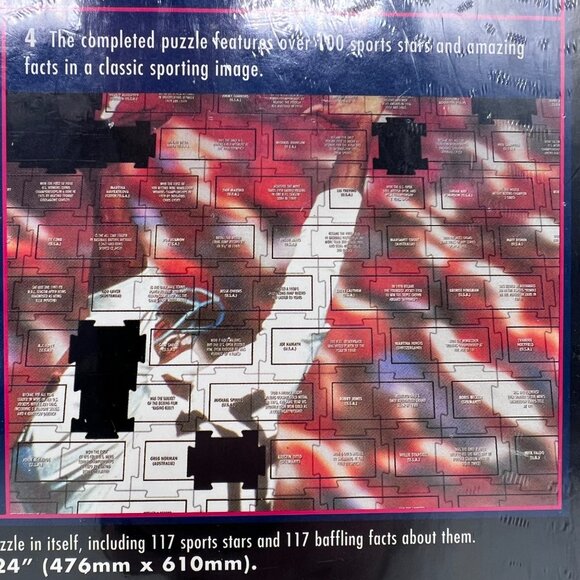 Which Sports Star Did That? Quiz Jigsaw Puzzle 232 Pieces Sports Trivia Fun Game - Picture 7 of 14